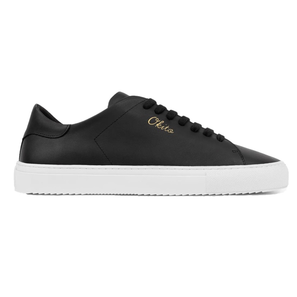 OKITO BRAND

BLACK "PERENNIALS" SNEAKERS